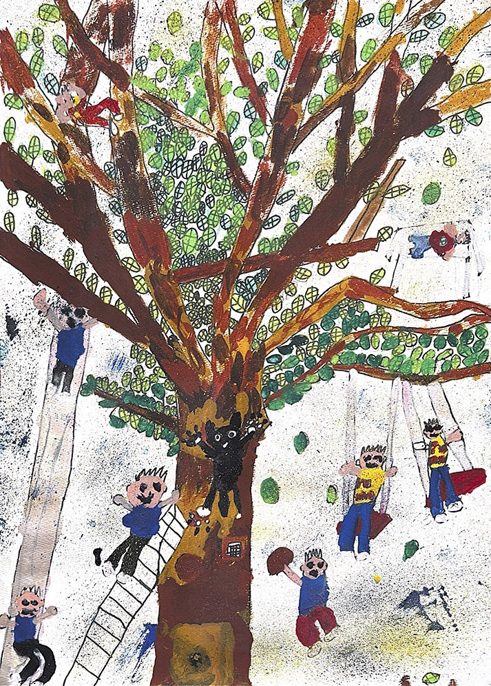 絵画のスキャン・データ化 Right